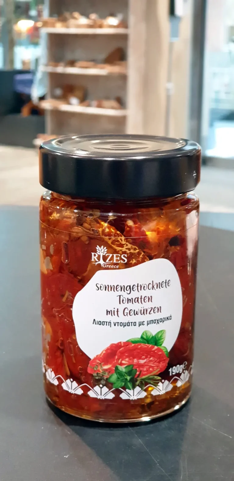 Sonnengetrocknete Tomaten mit Gewürzen RIZES