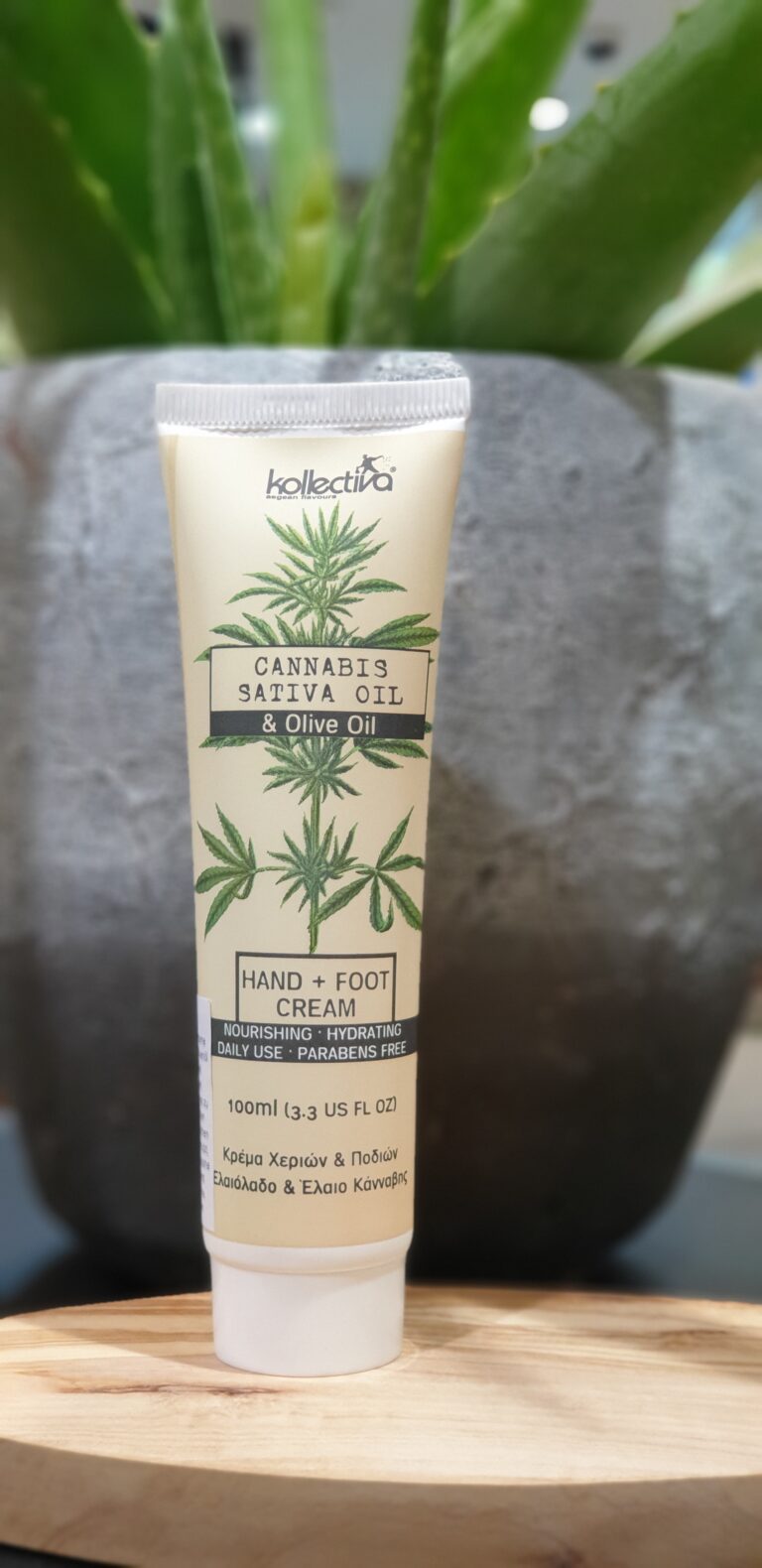 Hand&Fußcreme mit Cannabis Sativa Öl 100ml