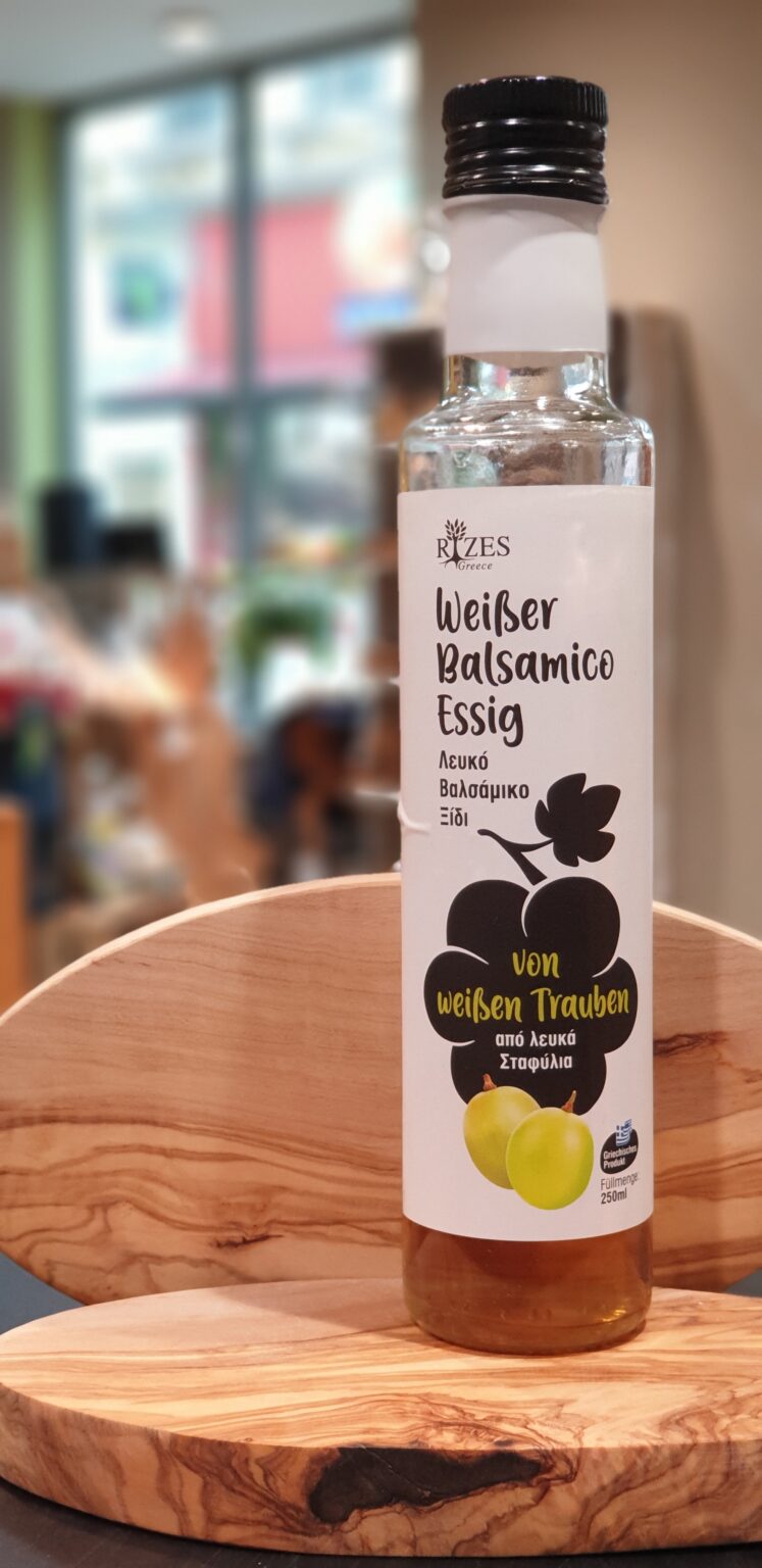 Balsamico-Essig aus weißen Trauben RIZES - Hellenics Original